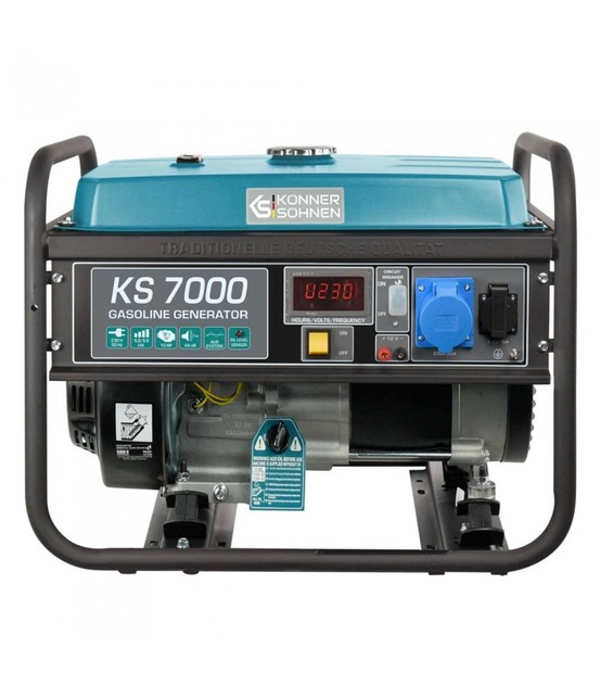 Groupe électrogène thermique 389cc, 5 kw, sytême avr - könner & söhnen ks 7000e