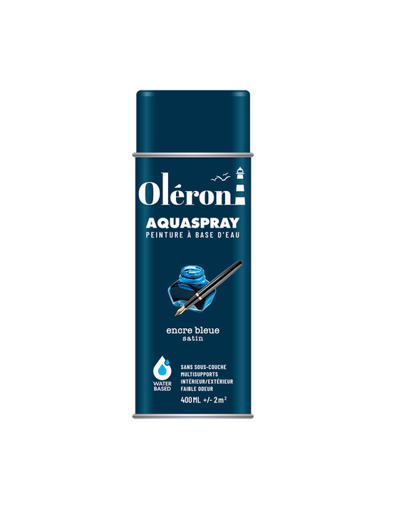 Aérosol technima aquaspray oléron encre bleue satiné 400ml - technima