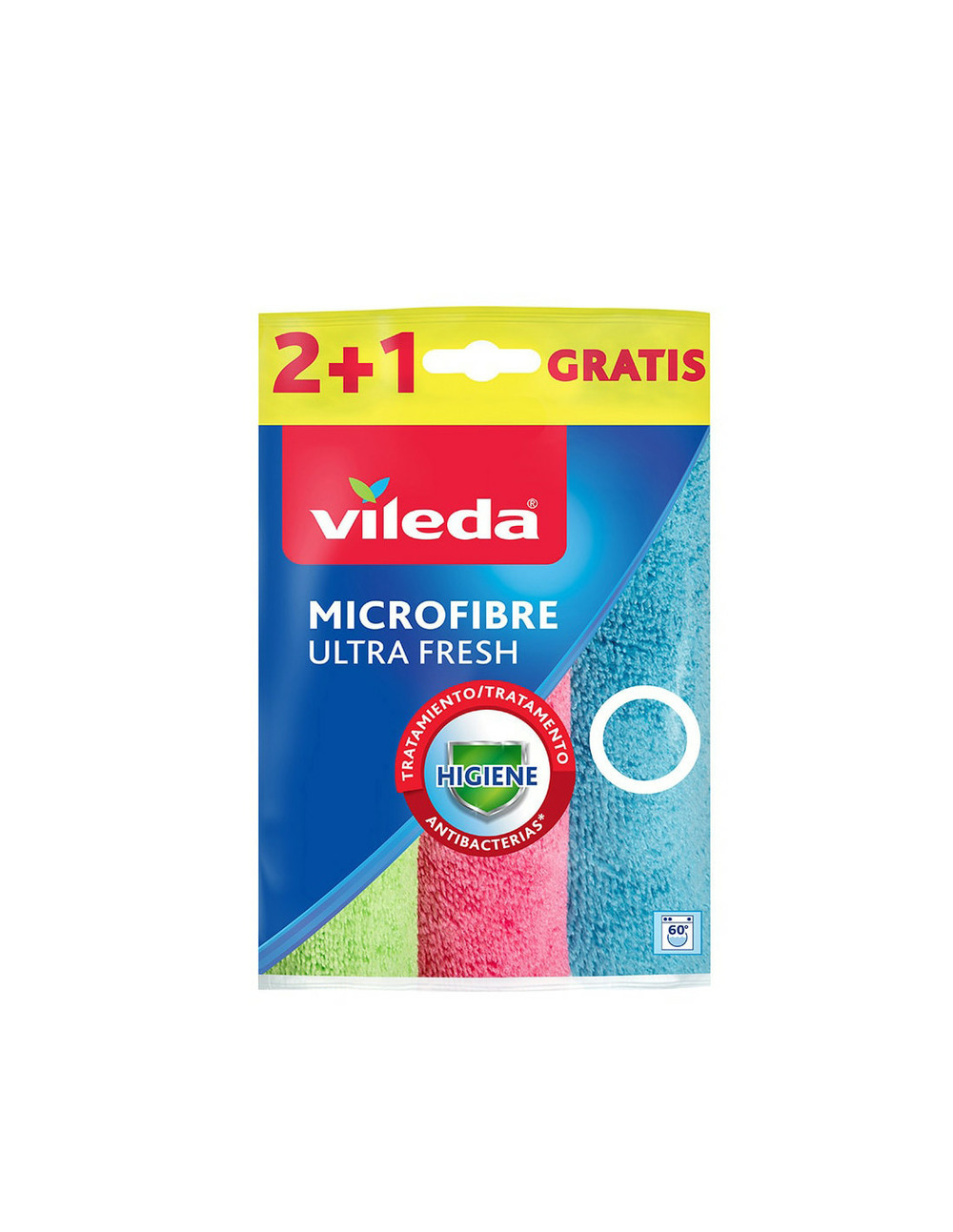 4 chiffon en microfibre ultrafresh 2+1 167602 vileda.
