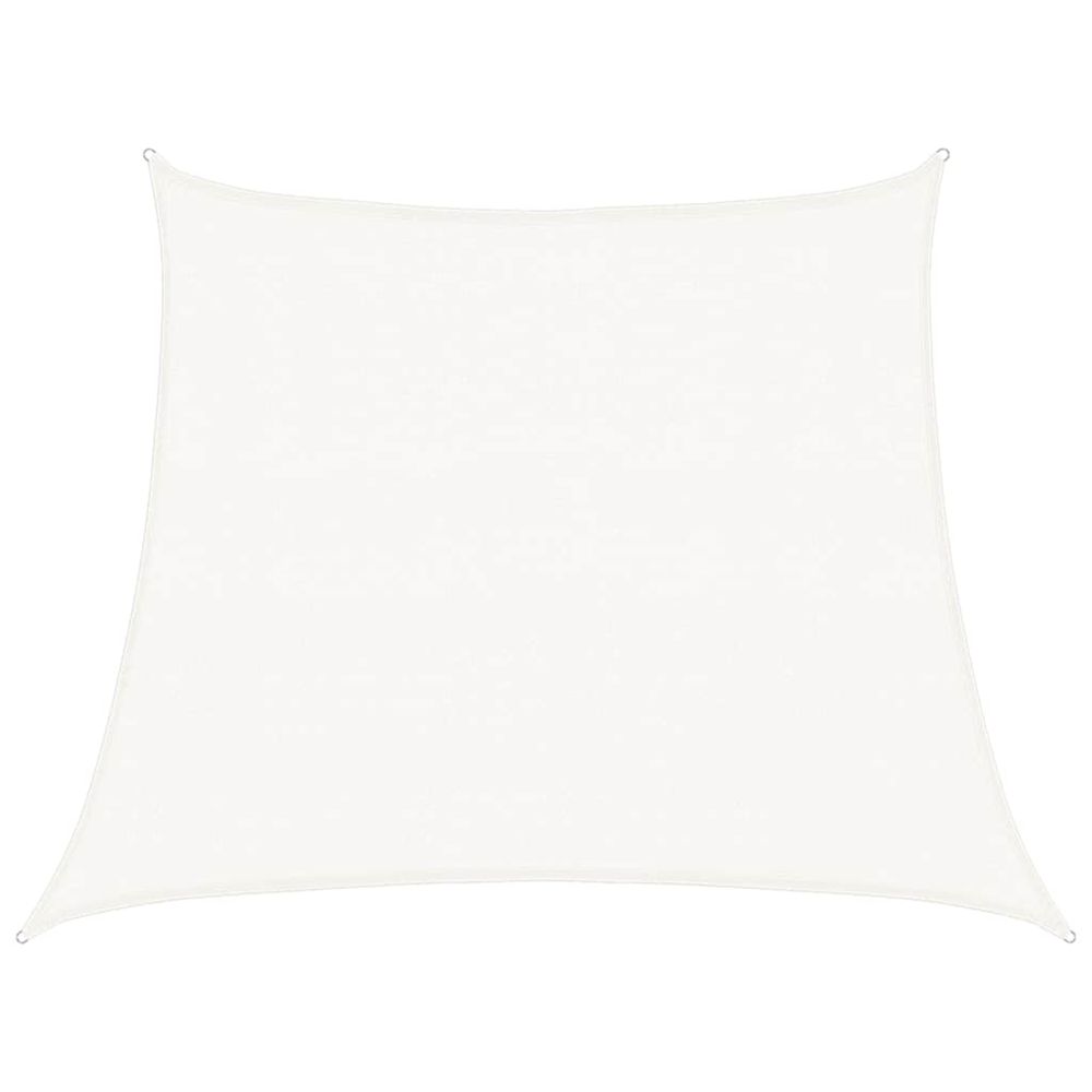 Voile d'ombrage 160 g/m² blanc 3/4x3 m pehd