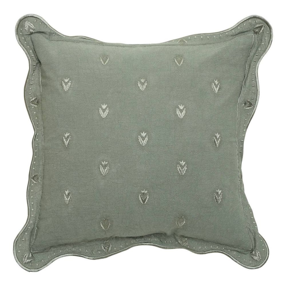 Coussin déco brodé 