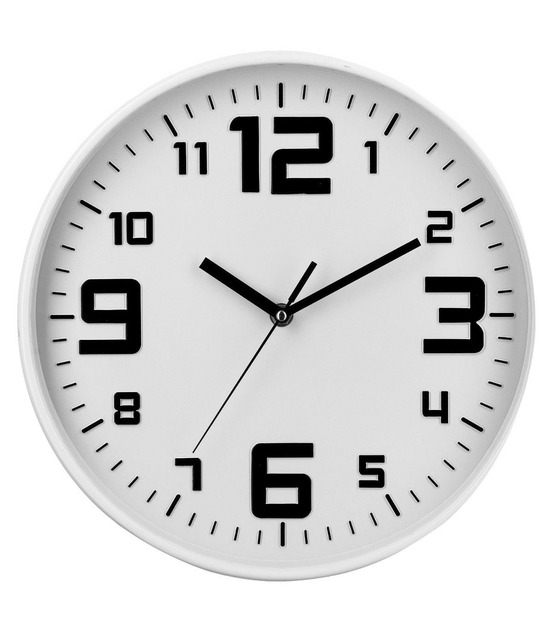 Pendule murale silencieuse best blanc d 30 cm