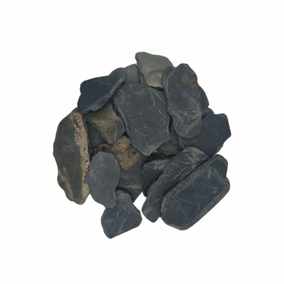 Pack +/- 1t (2 x 500kg) ardesia nera (ardoise noir) ø 25/40 mm - livraison standard