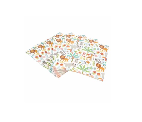 Lot de 20 serviettes en papier leo l'explorateur