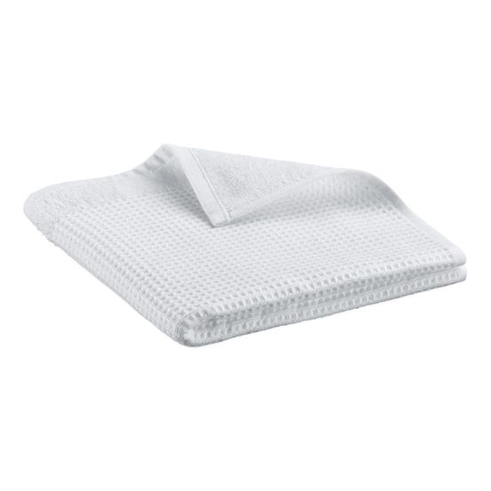 Drap de douche recyclé abby blanc 70 x 130 cm