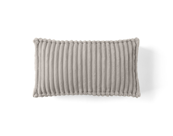 Stella - coussin - en velours côtelé grosses côtes - 32x57 cm