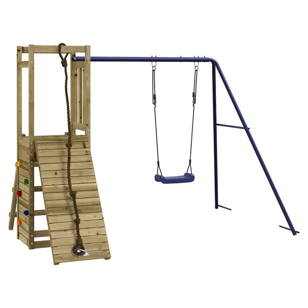 Aire de jeux d'extérieur bois de pin imprégné