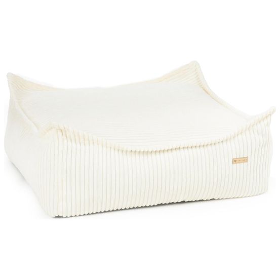 Velinda panier pour chien et chat 60 x 60 — crème (velours côtelé)