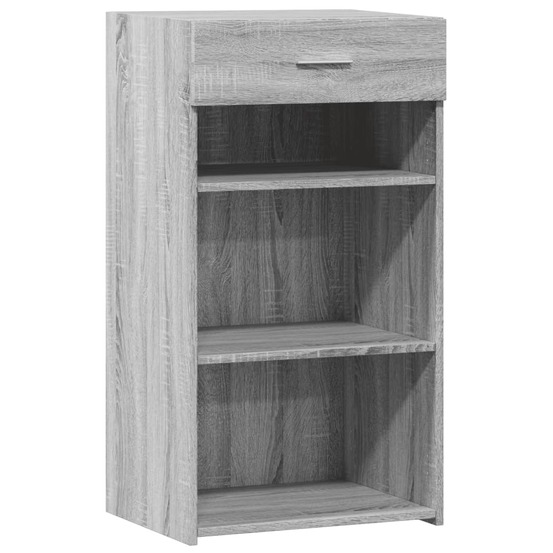 Buffet bahut commode armoire meuble de rangement organisateur cuisine salle de séjour salonsonoma 50 x 42,5 x 93 cm bois d'in