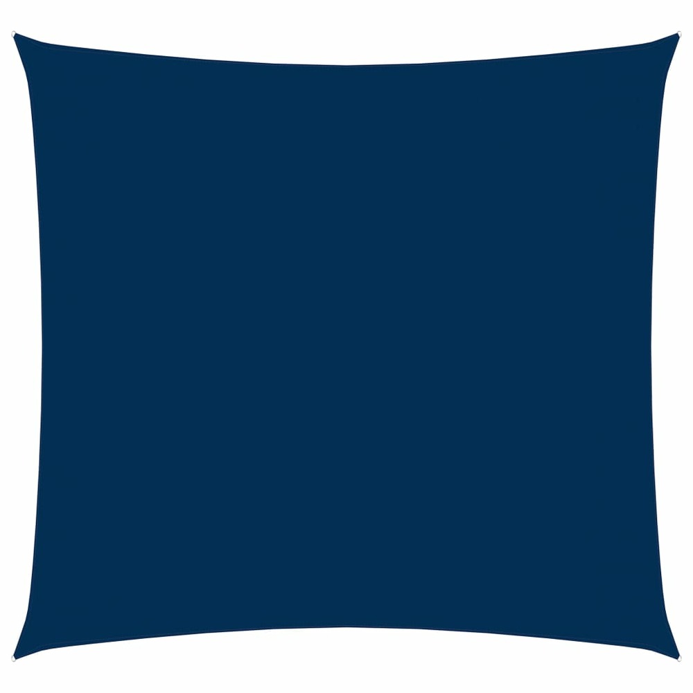 Voile toile d'ombrage parasol tissu oxford carré 4,5 x 4,5 m bleu