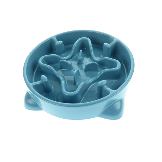 Gamelle anti glouton, beno bleu, à ventouse, 800 ml, ø 21.5 cm, chien