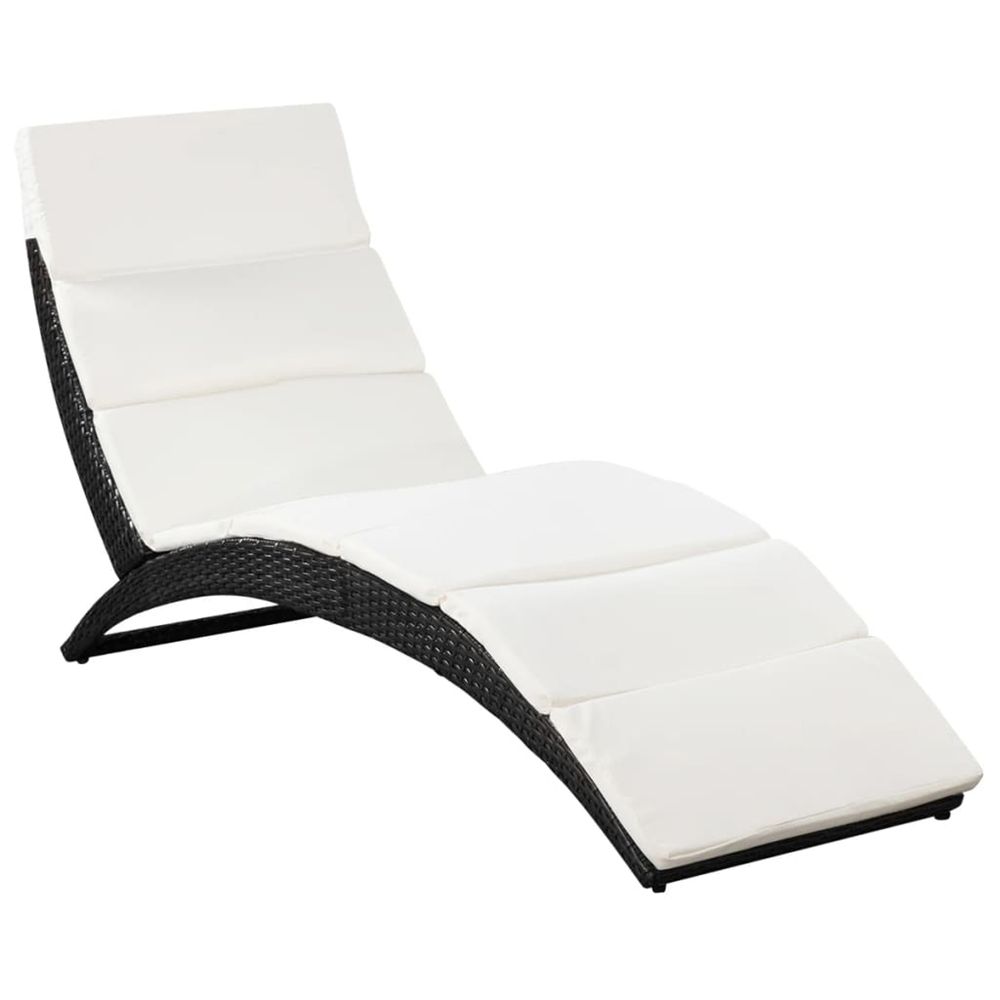 VIDAXL CHAISE LONGUE PLIA 3-(917156)