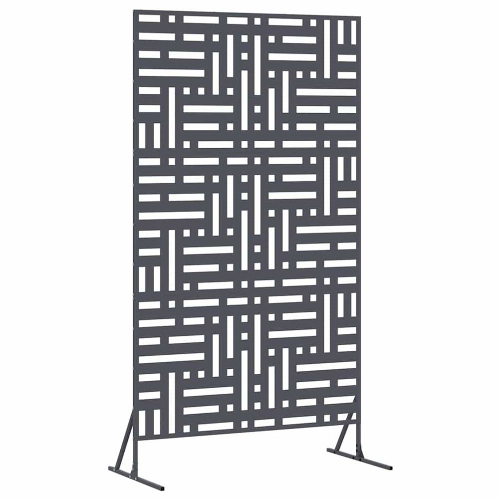 Écran de confidentialité 100 x 50 x 180 cm acier anthracite