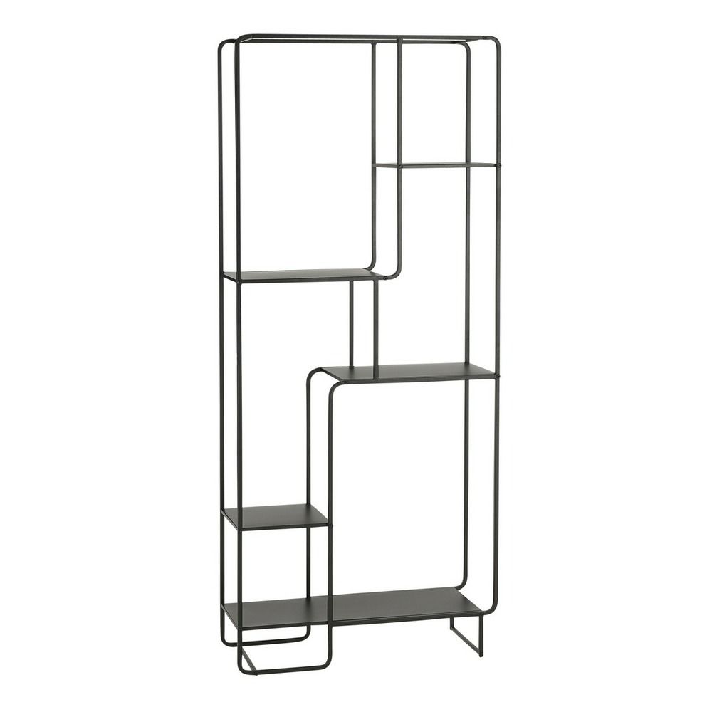 Mica decorations jules armoire - l76 x l30 x h178 cm - métal - noir