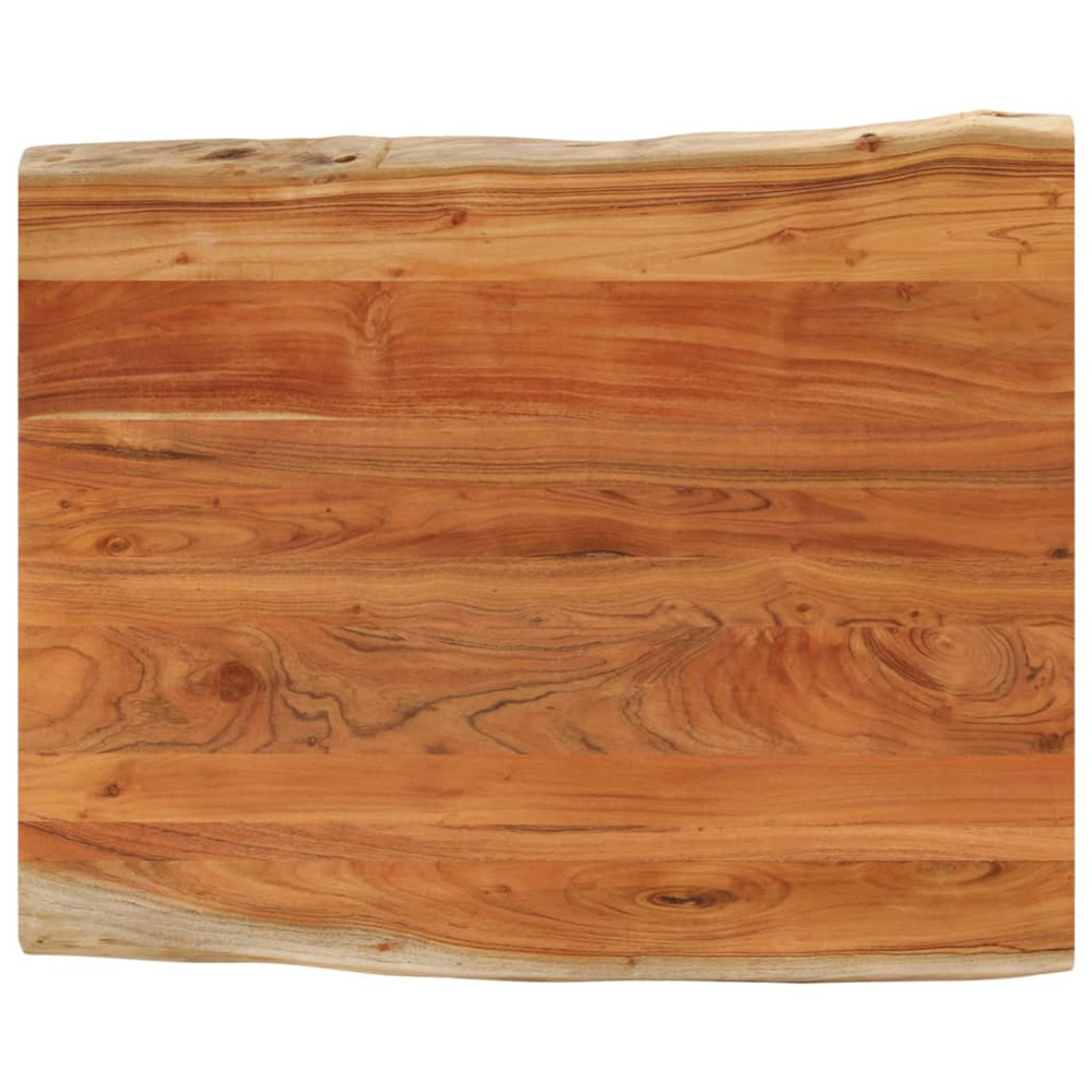 Dessus de table 110x80x3,8 cm rectangulaire bois massif acacia
