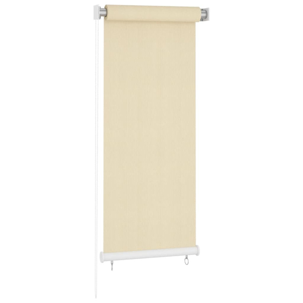 Store roulant d'extérieur crème 60x140 cm pehd