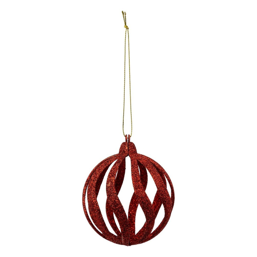 Bdn plast vague rouge d8cm