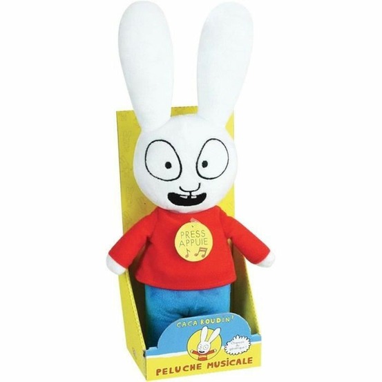 Peluche musicale 30 cm musicale ça c'est simon caca boudin