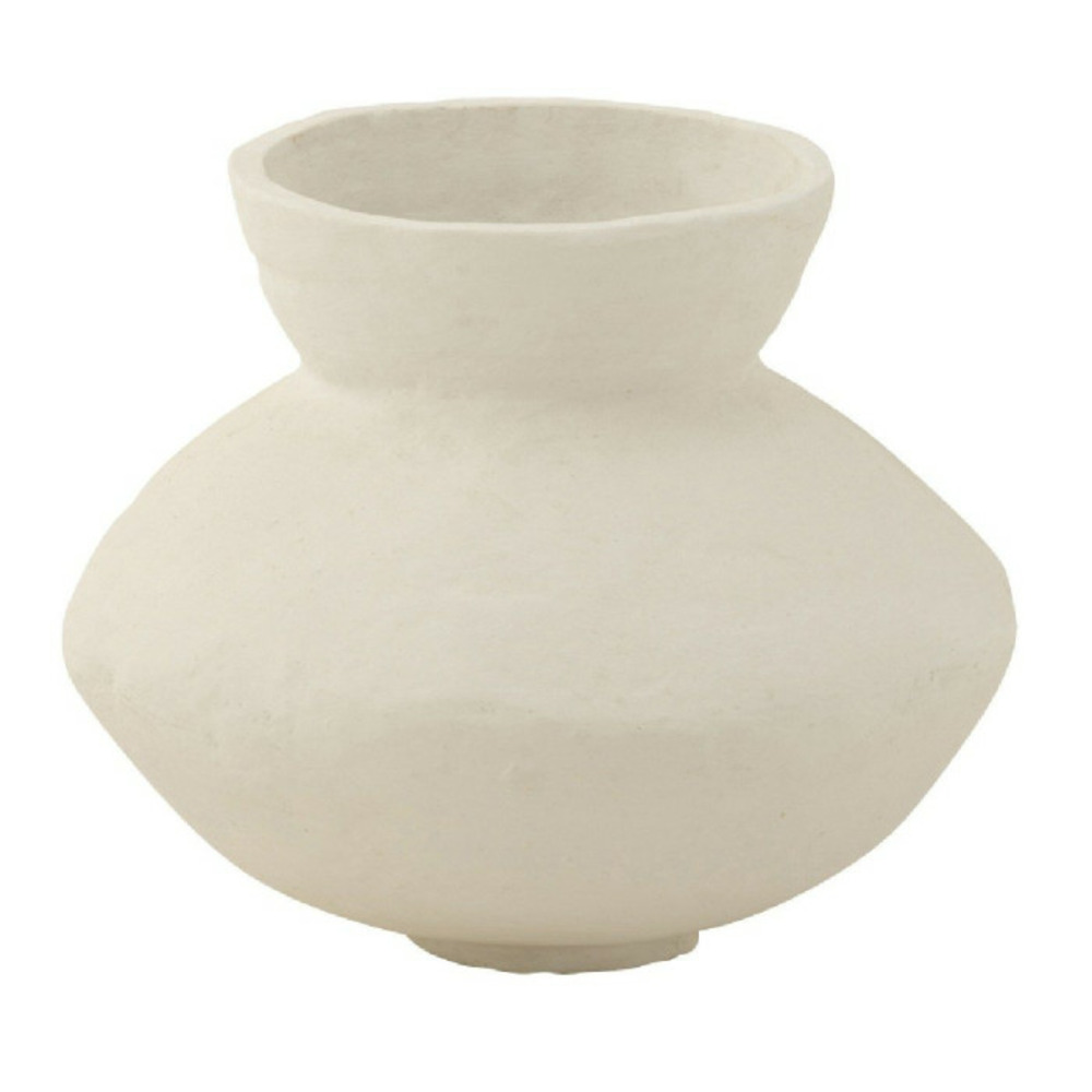 Pot évasé en papier maché 