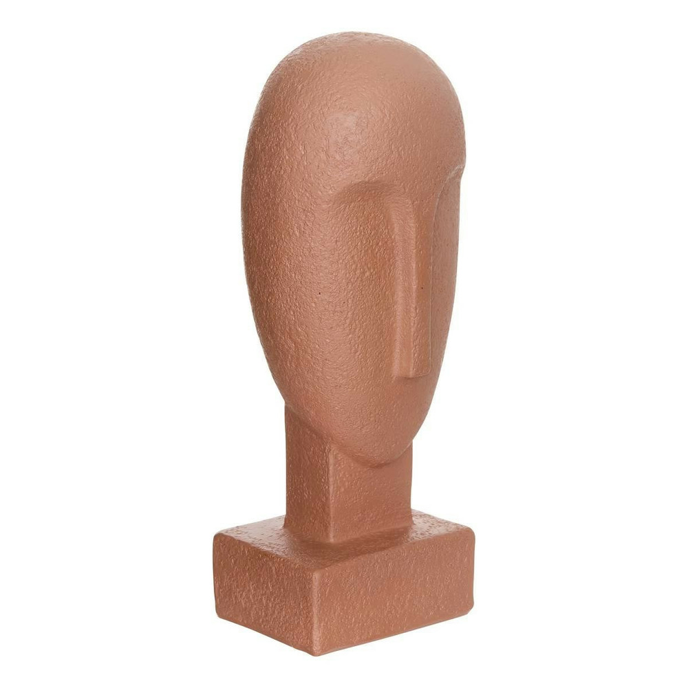 Statuette déco visage en résine 