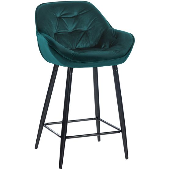 Tabouret de bar gibson 76 velours