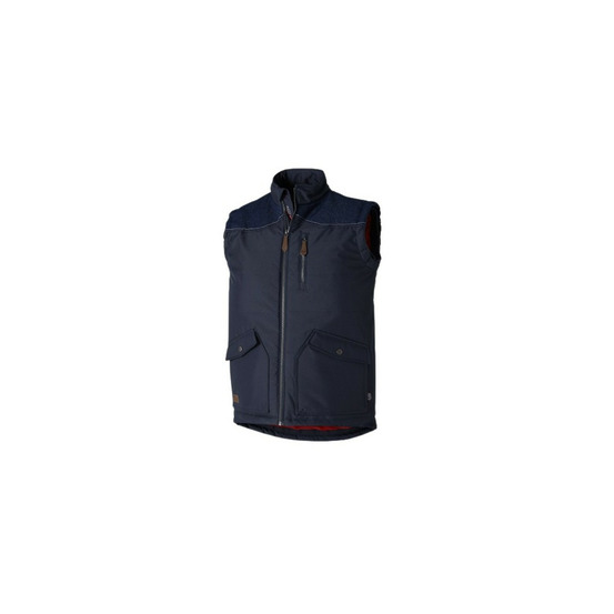 Gilet body warmer denim bleu marine txl molinel 03049999158 txl