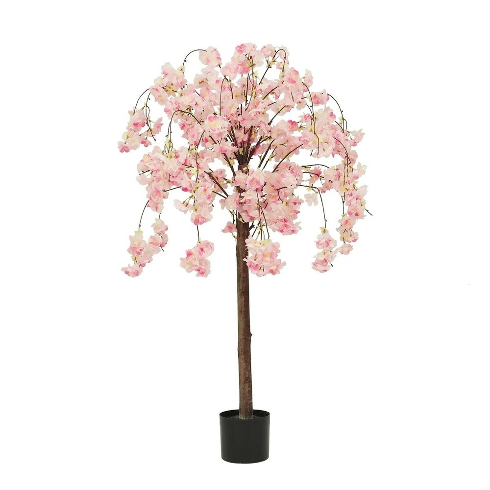 Cerisier artificiel retombant rose 110cm