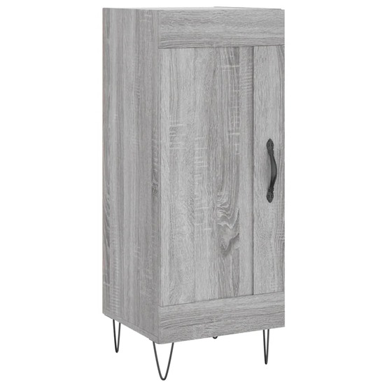 Buffet bahut commode armoire meuble de rangement organisateur cuisine salle de séjour salon sonoma 34,5 x 34 x 90 cm bois d'i