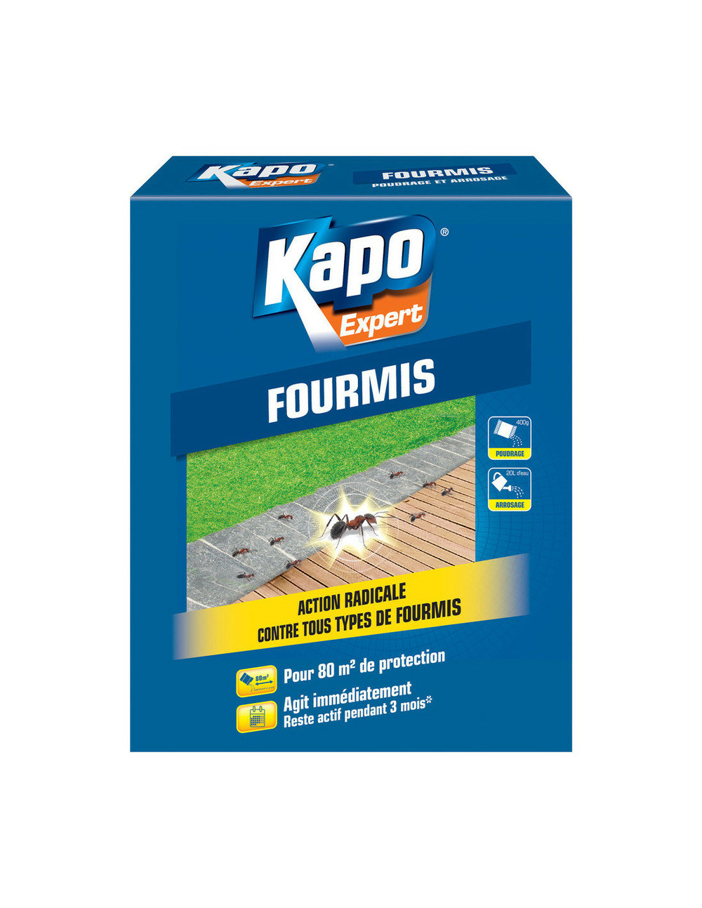 Kapo granul fourmis 400g tp18 - kapo