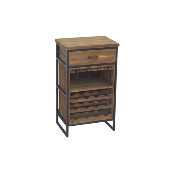 Meuble bar en bois recyclé