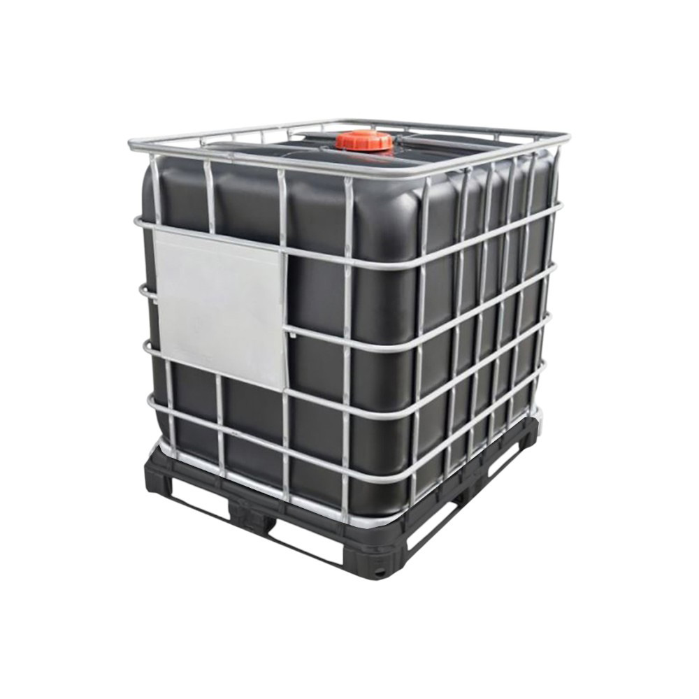 Cuve de stockage 1000l ibc poche rénovée grillage opaque noire