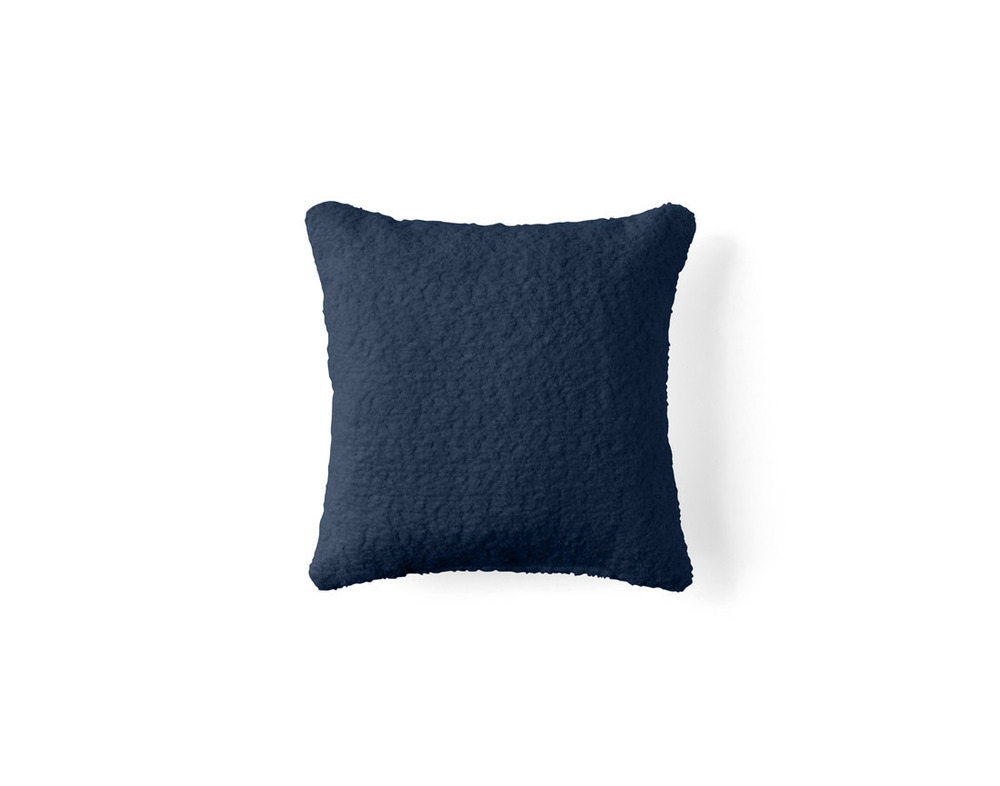 Rune - coussin - en tissu bouclette - 37x37 cm
