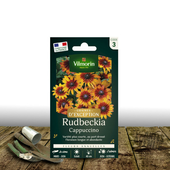 Graines de rudbeckia cappucino - vilmorin sachet