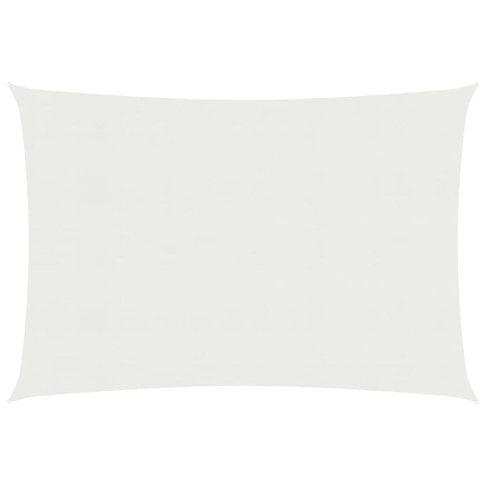 Voile d'ombrage 160 g/m² blanc 2,5x3,5 m pehd