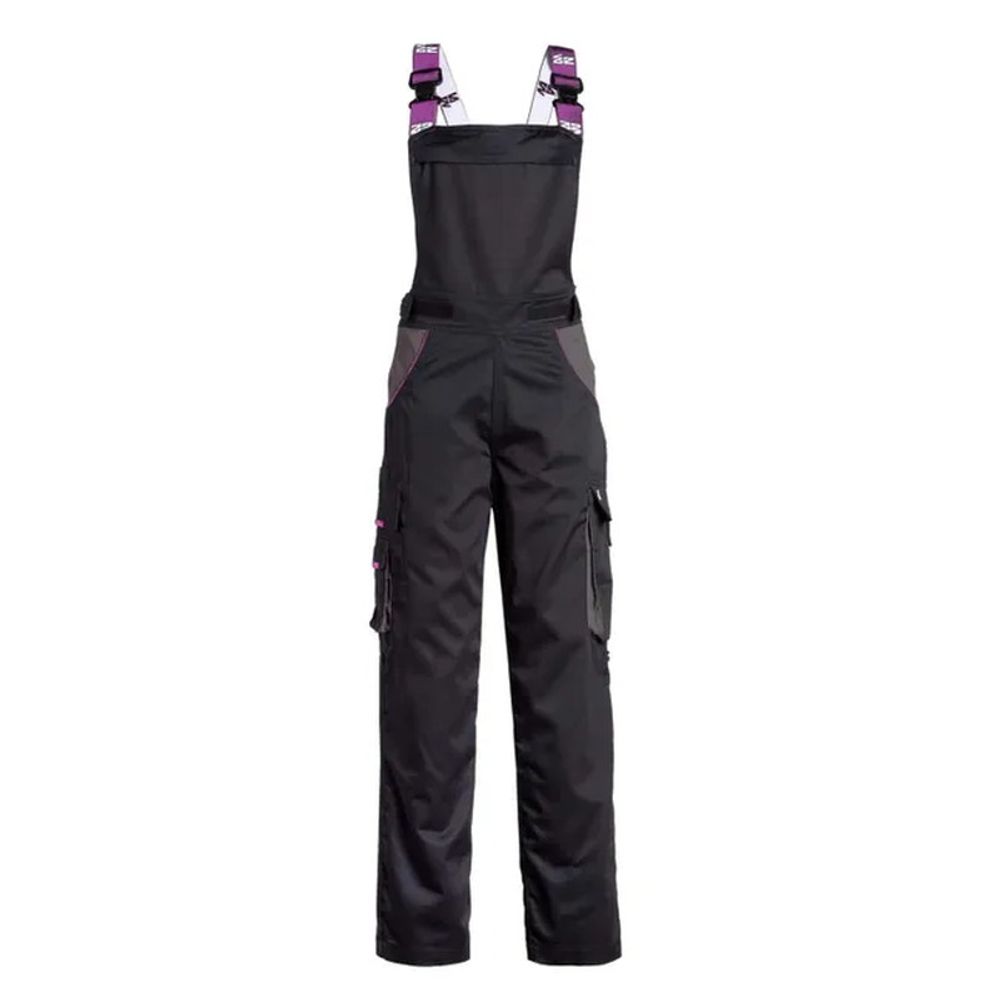 Salopette de travail noir edith gris, taille s