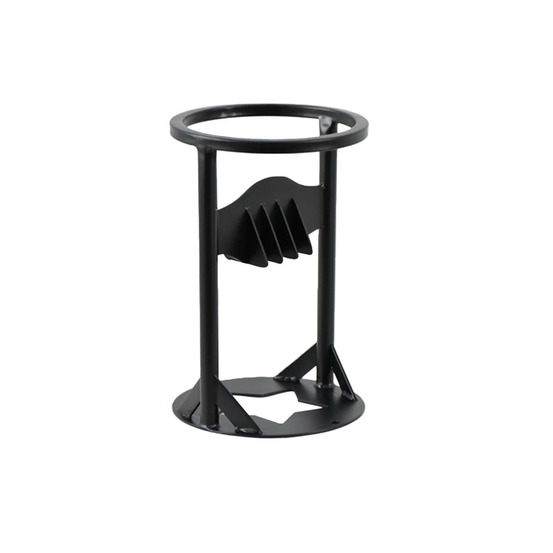 Fendeur à bûches en métal noir