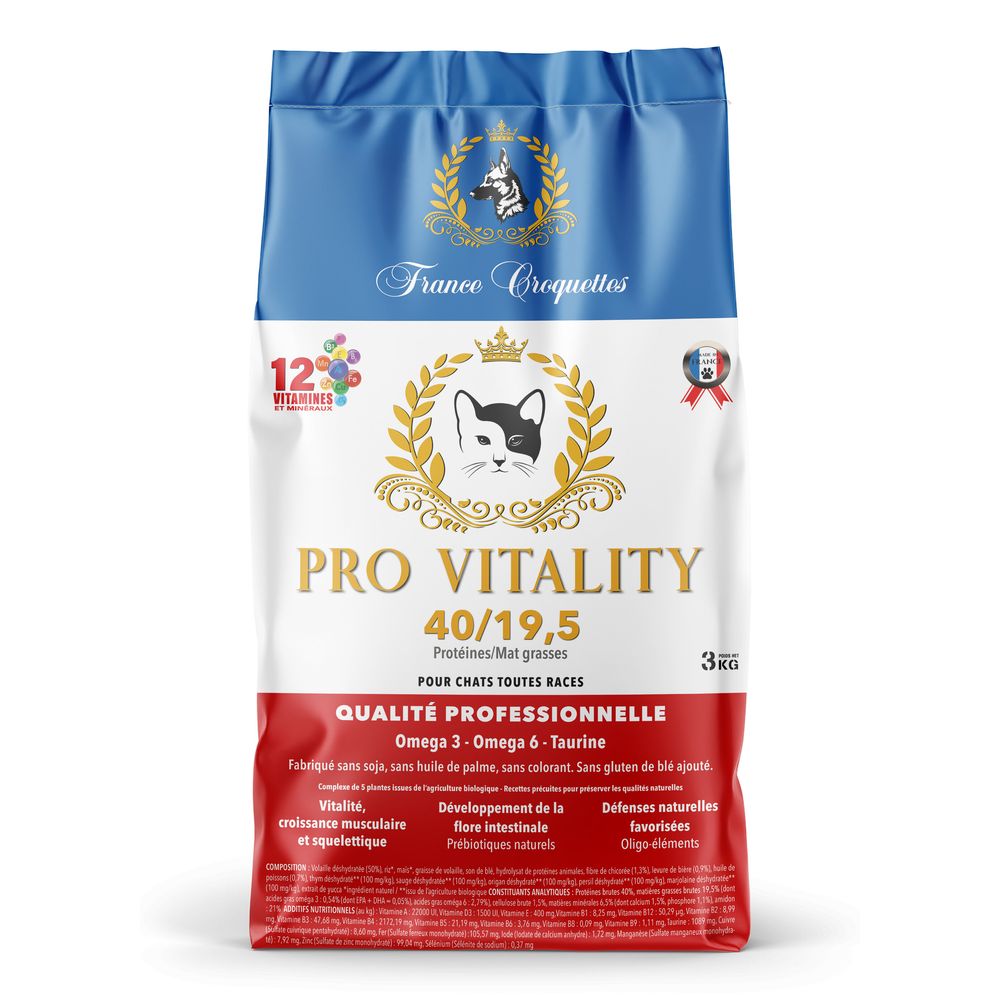 France croquettes croquettes pour chat adulte chat actif - 10 kg