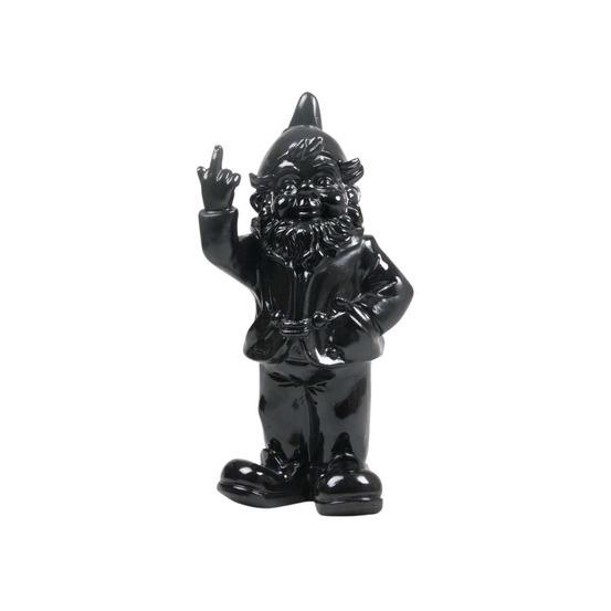 Nain de jardin en résine f*ck 16 x 12 x 32 cm