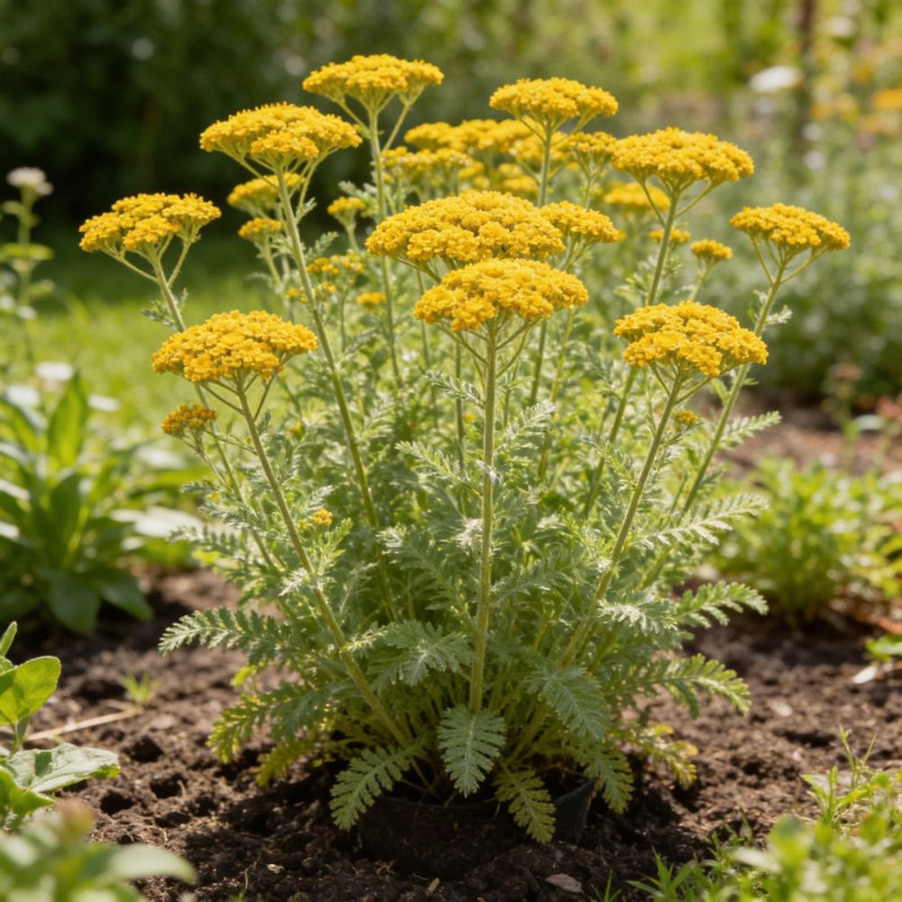 Achillée coronation gold 20cm godet 9cm - achillea