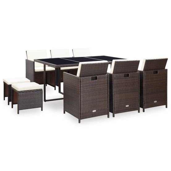 VIDAXL SALON DE JARDIN EN 7-(916579)