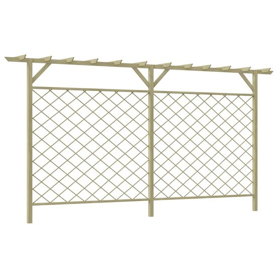 CLOTURE A LATTES DE JARDIN AVE-(864343)