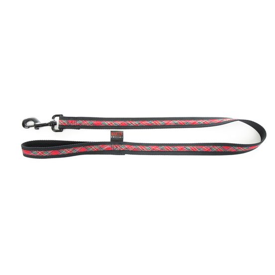 Martin sellier - laisse pour chiens en nylon martin sellier - collection benton écossais
