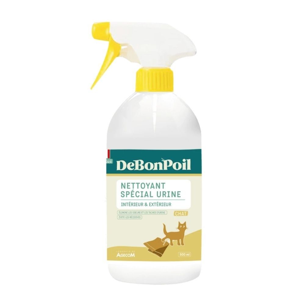 Nettoyant spécial urine chat debonpoil - anti-taches et odeurs 500 ml