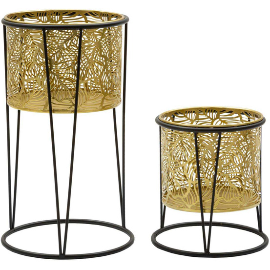 Support à plantes en métal coppia (lot de 2) modèle 3