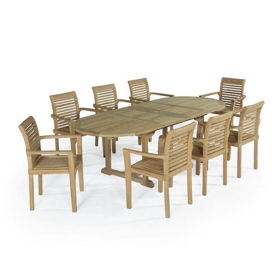 SALON JARDIN TECK TIKOPIA-(783896)