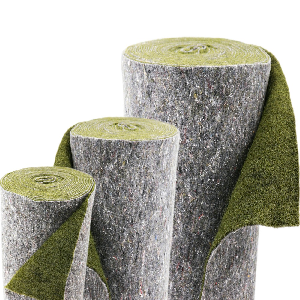 10 m x 0,5 m natte pour bordure de bassin, verte, natte anti-érosion pour le film de bassin