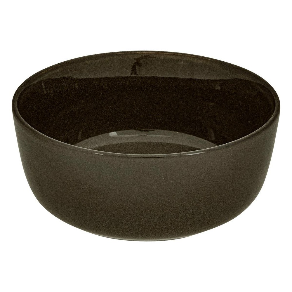 Coupelle terre inconnue marron d15xp6,3cm