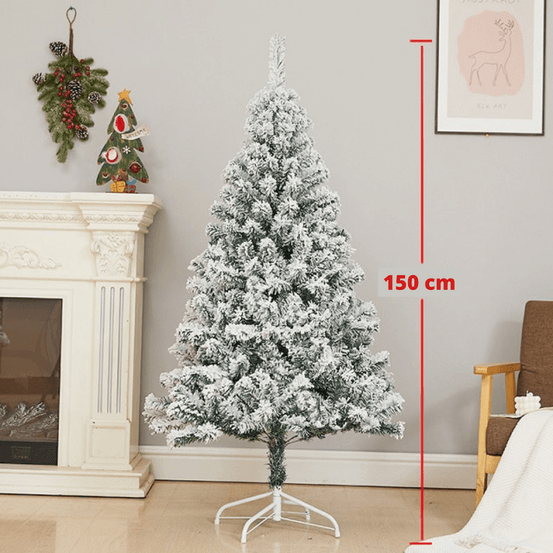 Sapin de noël artificiel blanc - 150 cm