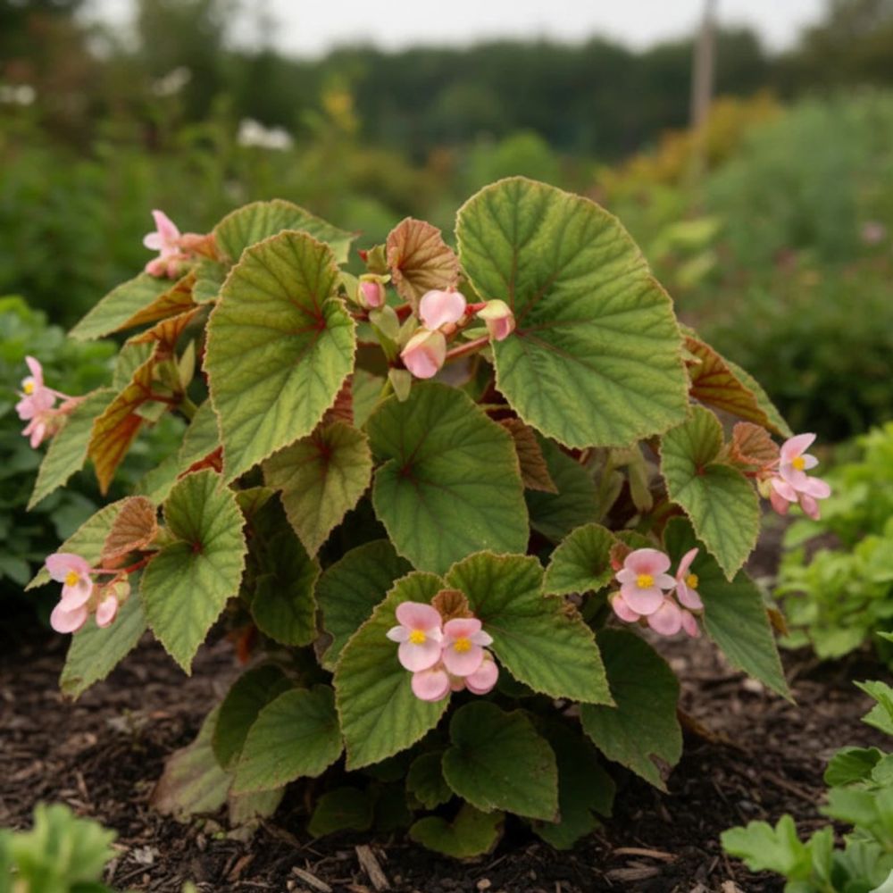 Bégonia vivace rose lot de 9 godets