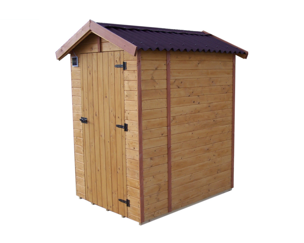 Abri wc en panneaux 1.81 m² équipement lave-mains - ed1419wc